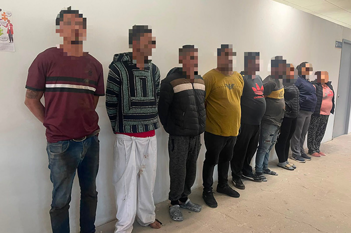 El despliegue conjunto en Uruapan permitió la captura de nueve implicados en un homicidio y el aseguramiento de un inmueble.