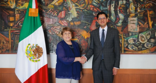 La Secretaría de Relaciones Exteriores destacó la experiencia de Bachelet para encabezar las Naciones Unidas.