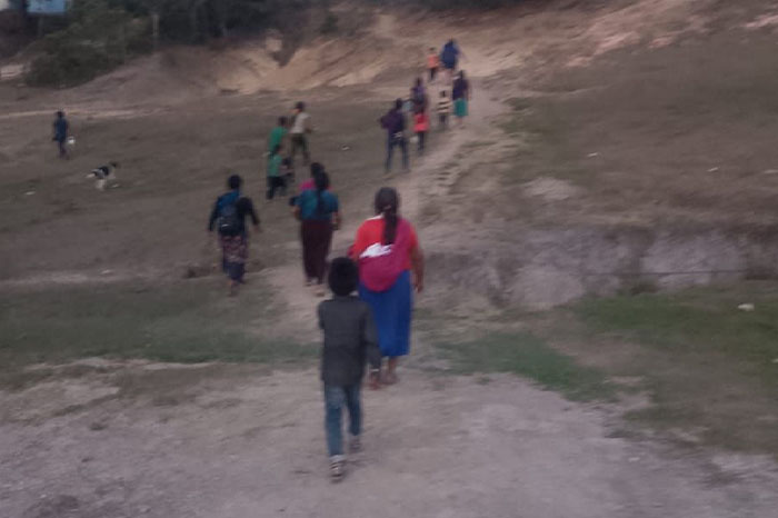 Más de 800 desplazados en Guerrero