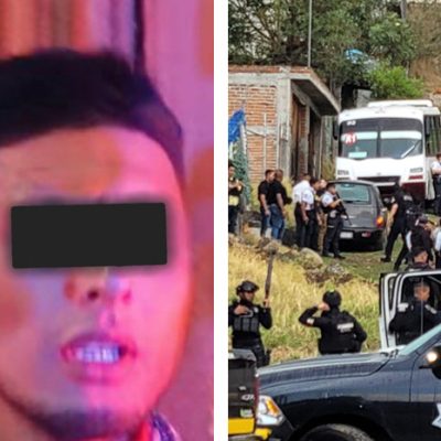 Operativo de la Policía Morelia en el Libramiento Poniente tras la detención de un implicado en el homicidio de un oficial.