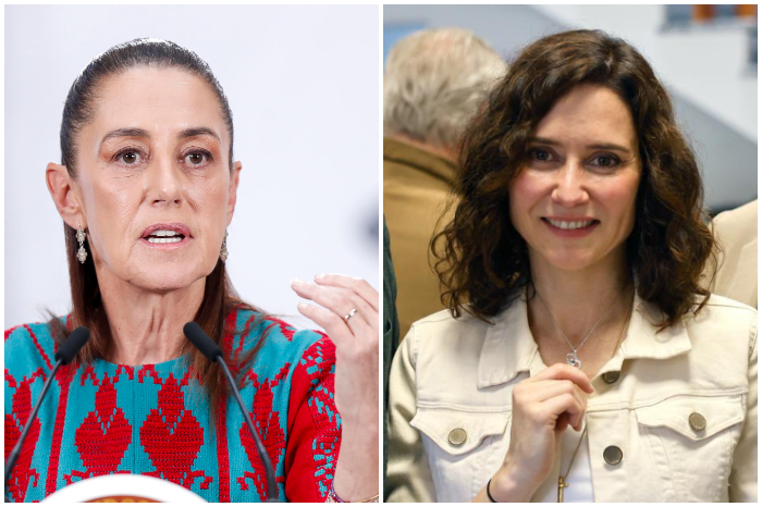 Claudia Sheinbaum e Isabel Díaz Ayuso
