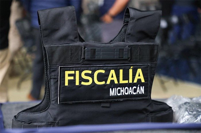 Logotipo oficial de la Fiscalía General del Estado de Michoacán.