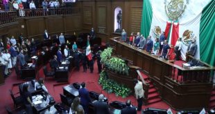 Sesion del Congreso de Michoacan aprobacion de protocolo de consulta indigena
