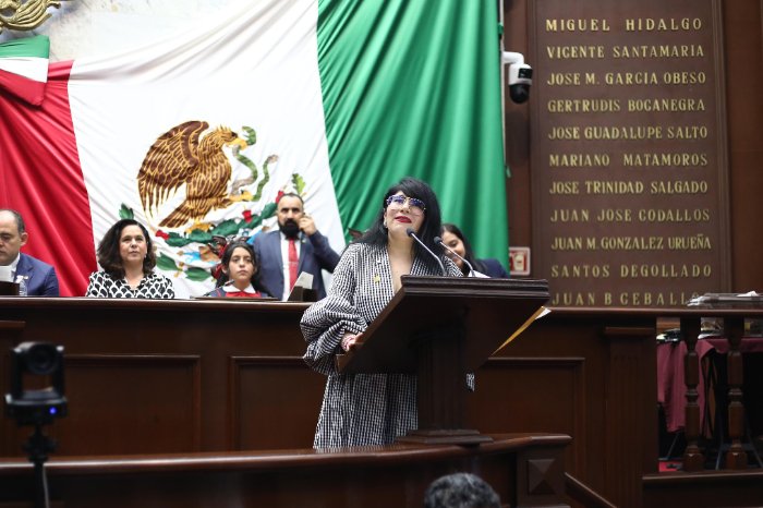 Diputada Ana Vanessa Caratachea Sánchez en el Parlamento Infantil Incluyente 2026.