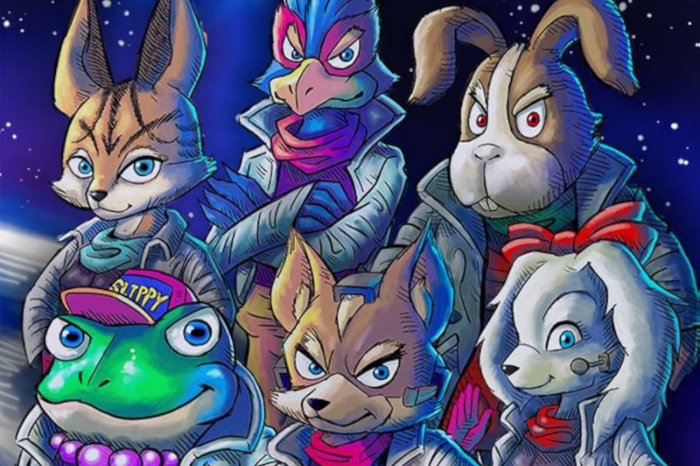 Nave espacial Arwing en el nuevo videojuego Star Fox para la consola Nintendo Switch 2