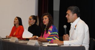 Secretaria de Turismo de Pátzcuaro Zitlali Obregón Alvarado anunciando las actividades del Mundial 2026.
