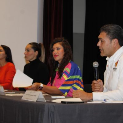 Secretaria de Turismo de Pátzcuaro Zitlali Obregón Alvarado anunciando las actividades del Mundial 2026.
