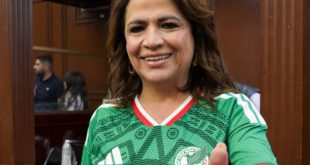 Diputada Fabiola Alanis coordinadora del grupo parlamentario de Morena en Michoacan