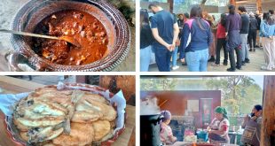 Cocineras tradicionales michoacanas preparando platillos típicos.
