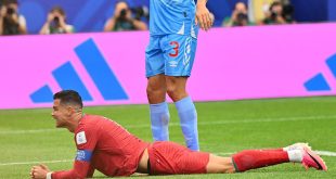 Cristiano Ronaldo durante el partido entre Portugal y RD Congo en el Mundial 2026.