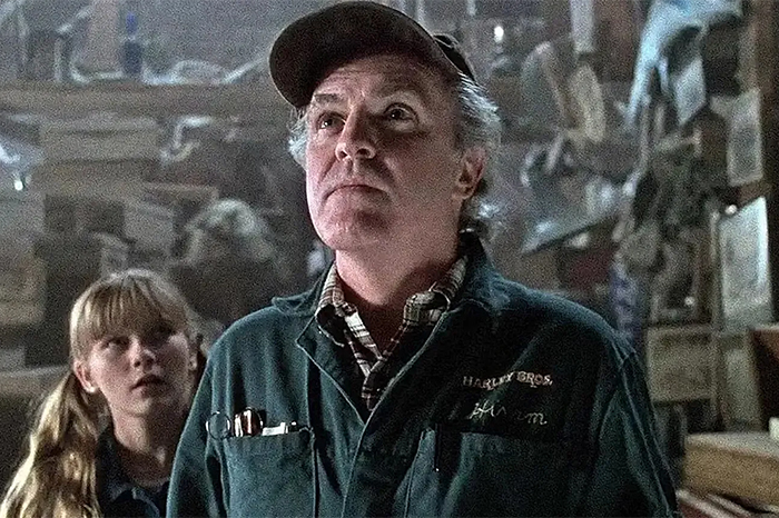El actor James Handy durante una aparición pública en un evento de cine.