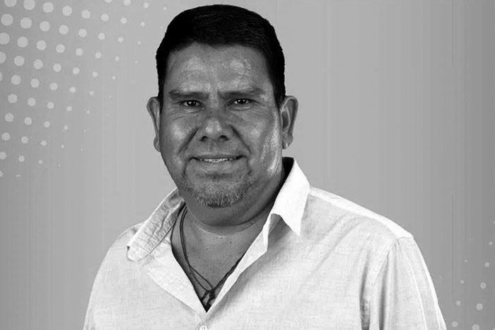 Imagen del alcalde de San Miguel Amatitlán en Oaxaca.