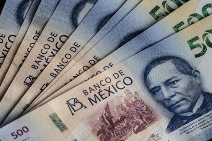 Billetes mexicanos de 500 pesos.