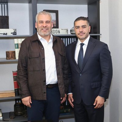 El gobernador Alfredo Ramírez Bedolla y el secretario Omar García Harfuch supervisando la estrategia de seguridad tras el ataque.