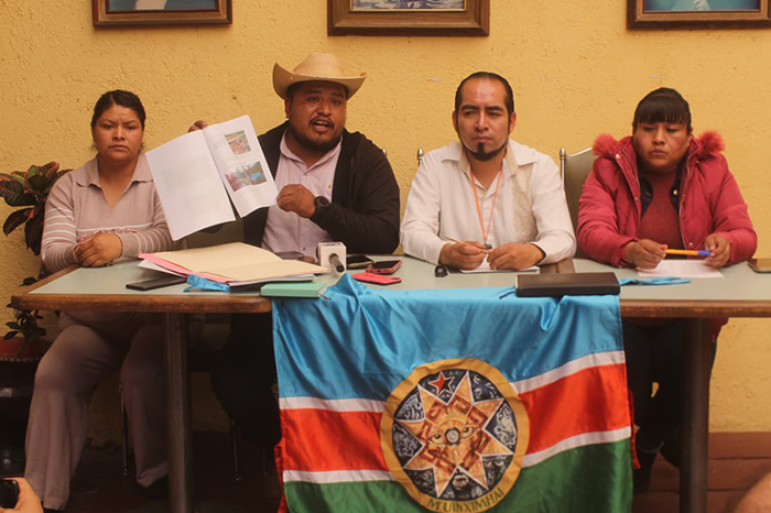 Integrantes del Consejo Supremo Indígena.