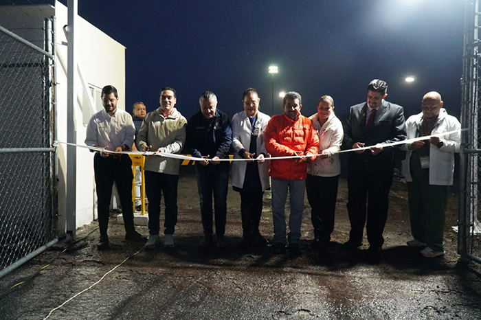 Abren el estacionamiento gratuito habilitado en la Antigua Feria de Charo para beneficio de los usuarios del Hospital del IMSS.