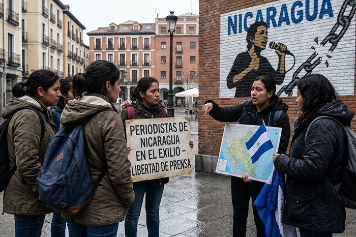 Estudio revela violencia digital contra mujeres periodistas nicaragüenses en el exilio.