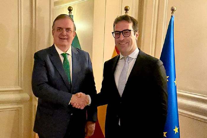 Reunión bilateral para potenciar el intercambio económico hacia 2030 entre México y España.