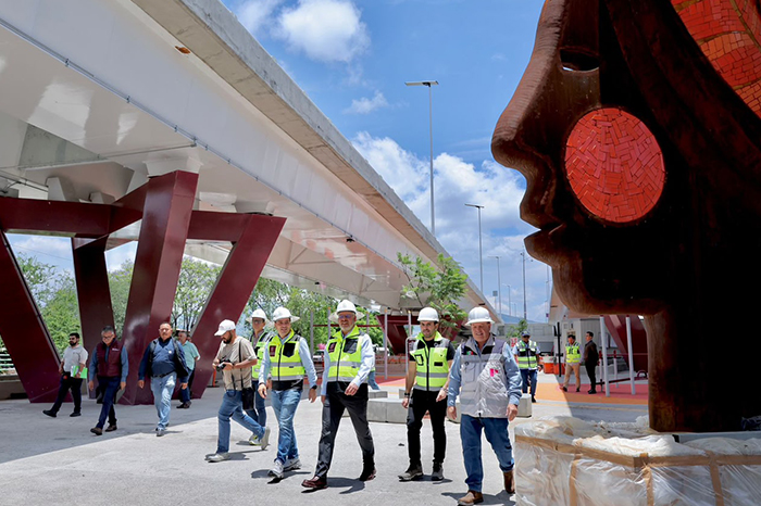 Paso Eréndira en Morelia, una moderna obra de infraestructura vial.