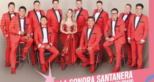 Integrantes de La Sonora Santanera de Carlos Colorado.