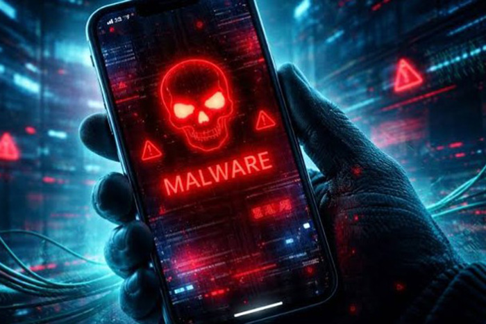 Gráfico de ciberseguridad internacional que ilustra cómo fueron tres grandes redes de malware desmanteladas por la Europol.