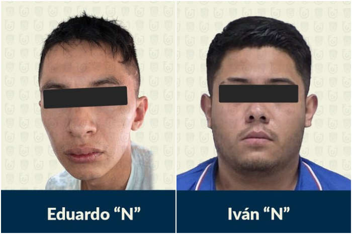 Detenidos, Ivan N y Eduardo N.