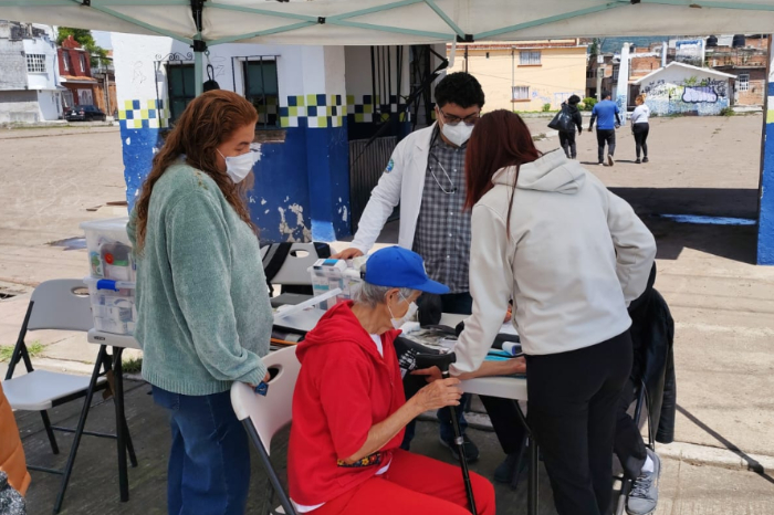 Instala del refugio temporal habilitado en el Centro de Desarrollo Comunitario Eduardo Ruiz EDAM