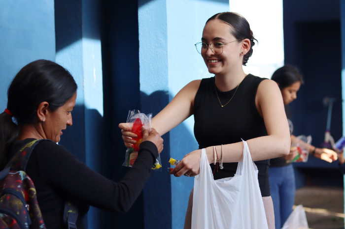 Estudiantes de la UNLA en las brigadas del Servicio Social de Verano en Morelia