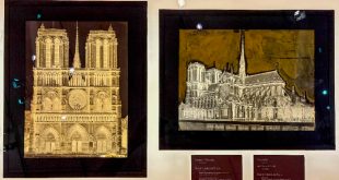 Exposicion de dibujos arquitectonicos de Victor Hugo en su casa museo de Paris
