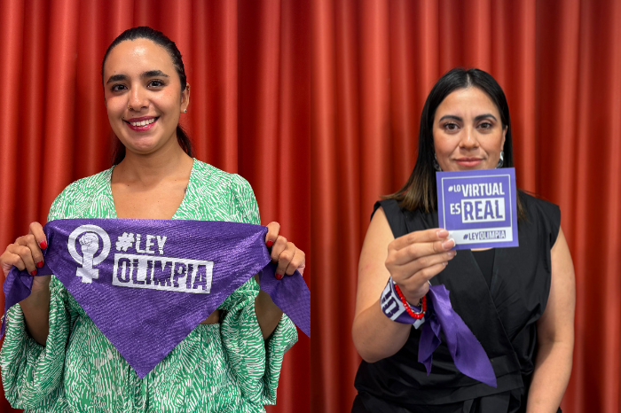 Activista mexicana Olimpia Coral defensora de derechos digitales de las mujeres