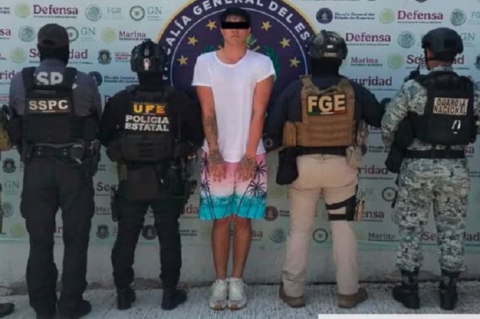 Capturan al “Palma”, presunto integrante del CJNG señalado como generador de violencia en Acapulco.