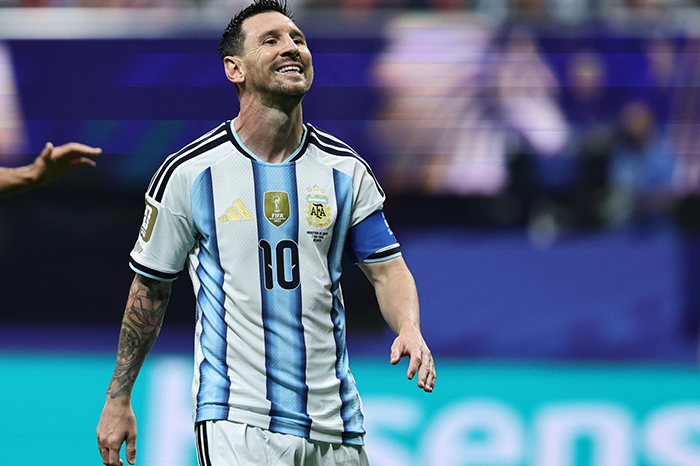 Lionel Messi emocionado tras la victoria de Argentina en el Mundial 2026.