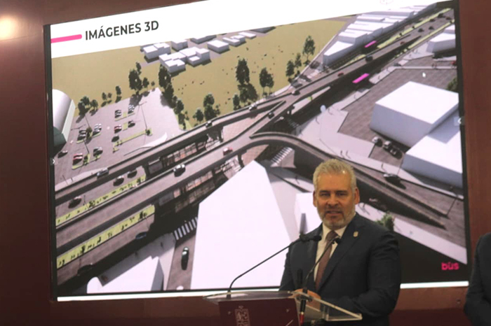 Conferencia del gobernador sobre las obras en Tres Puentes.