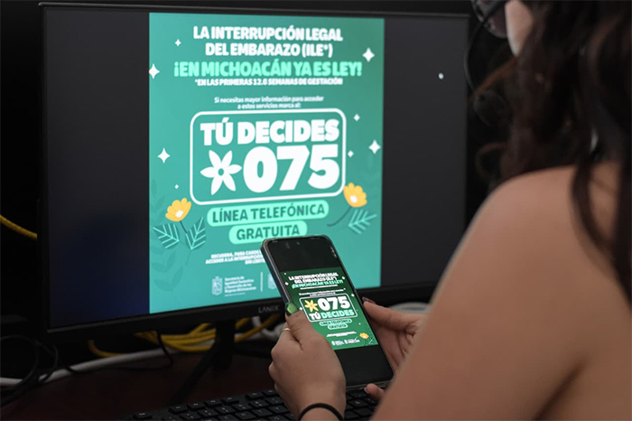 Oficinas de Seimujer en Morelia donde brindan orientación sobre derechos reproductivos.