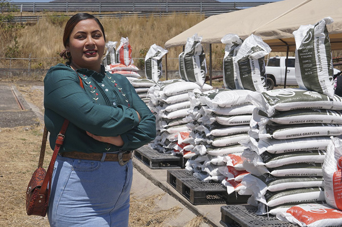 Distribución de insumos del programa Fertilizantes para el Bienestar a productores agrícolas de pequeña escala