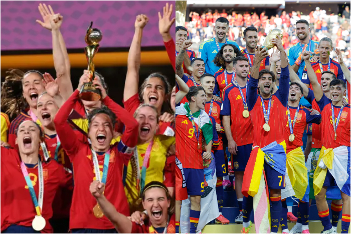 España celebra el título del Mundial 2026 y se convierte en el primer país campeón del mundo en mujeres y hombres.