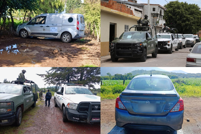 Fuerzas federales abatieron a tres presuntos gatilleros del CJNG tras un enfrentamiento en Cotija, Michoacán.