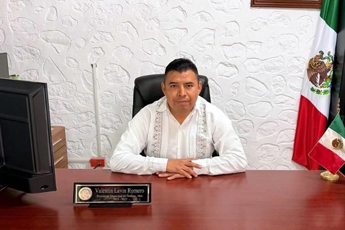 Alcalde de Temoac, Morelos, Valentín Lavín Romero.