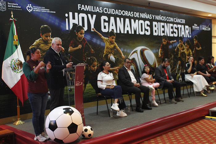 Autoridades estatales presentan los resultados e inversiones asociadas al Programa para Familias Cuidadoras de Niñas y Niños con Cáncer.