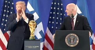 Donald Trump celebra los récords del Mundial 2026 y propone que Estados Unidos vuelva a ser sede.