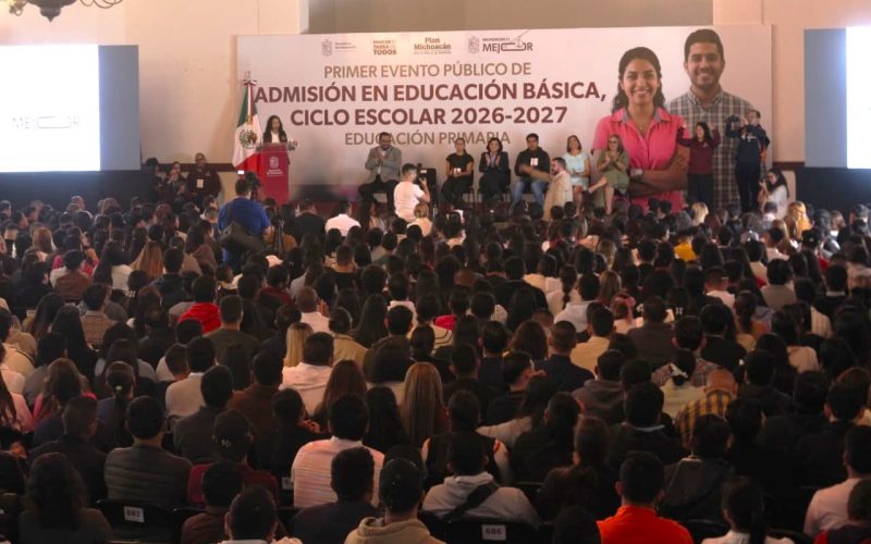 La SEE cubrió 555 vacantes docentes de primaria en 72 municipios de Michoacán