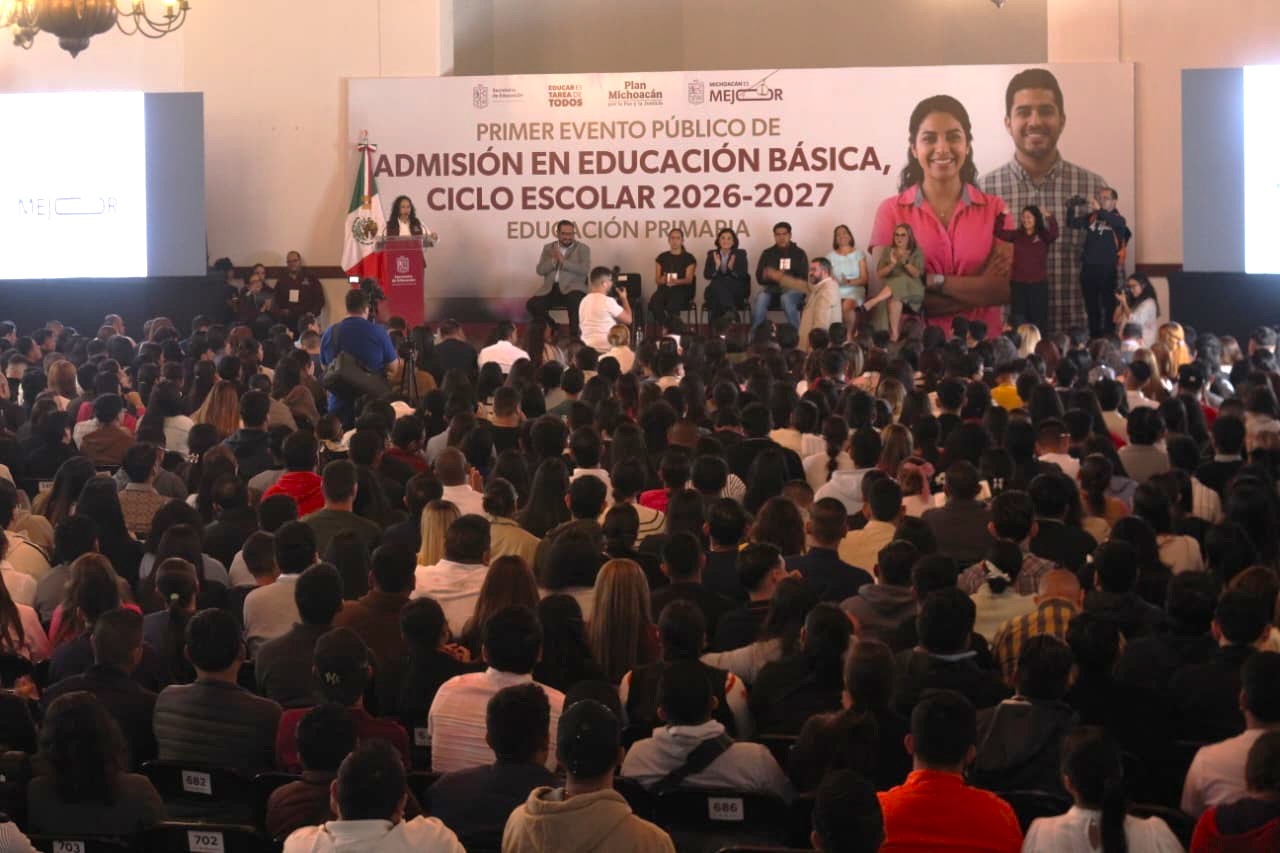 La SEE cubrió 555 vacantes docentes de primaria en 72 municipios de Michoacán