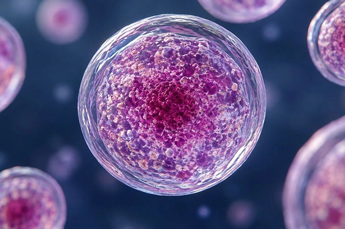 Imagen ilustrativa del parásito de Cyclospora cayetanensis.