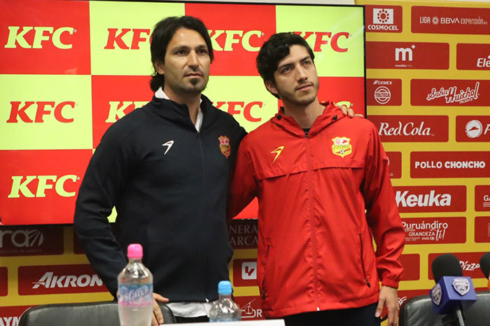 Presentación del nuevo director técnico del Atlético Morelia.
