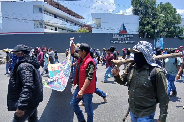 Manifestantes de Arantepacua no traían pliego petitorio y venían a desestabilizar: Segob