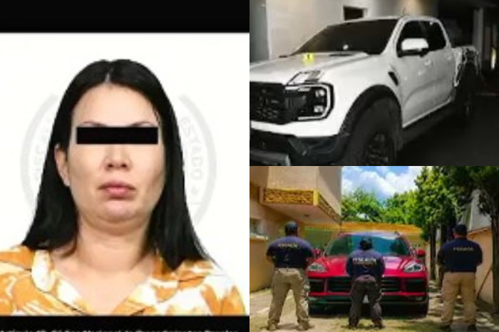 FGE recupera un Porsche y una Raptor tras detener a presunta extorsionadora en Uruapan