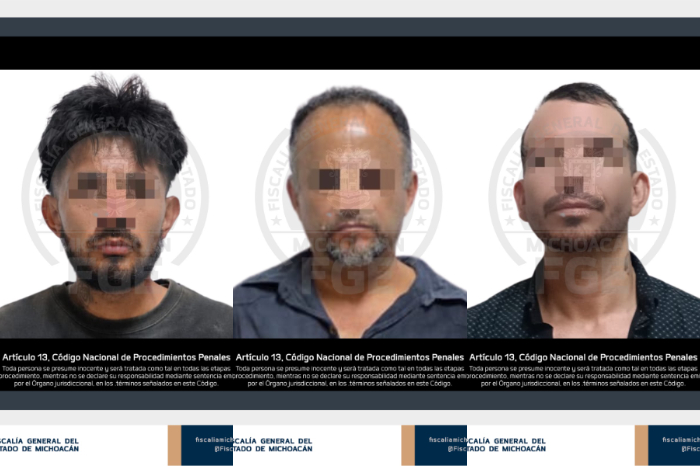 La FGE Michoacán logró la vinculación a proceso de 11 personas por posesión y presunta venta de metanfetamina