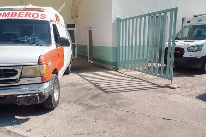 achada del Hospital Regional en Zitácuaro, Michoacán.