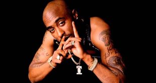 El rapero Tupac Shakur.