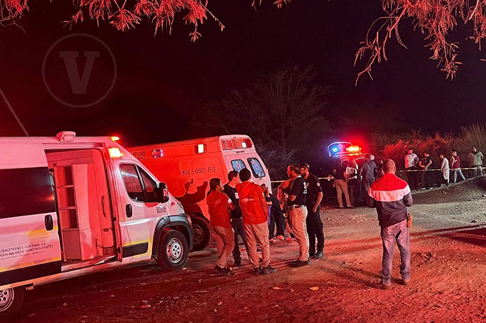 Unidades de seguridad y acordonamiento perimetral en la zona rural de Briseñas, Michoacán.